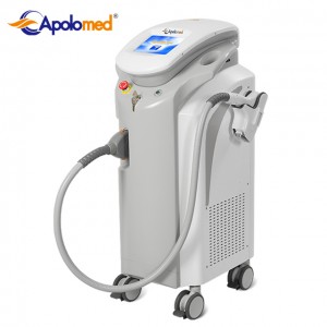 Manufactur standard Fractional Yag Laser Equipment - Triple wavelength 755 808 1064 diode laser hair removal equipment – Apolo