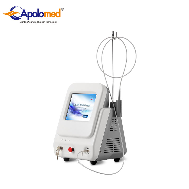 professional factory for Ipl Hair Remover -
 980nm medical diode laser vascular removal beauty machine with 30W power – Apolo