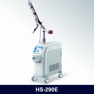 1064nm/532nm Q-Switch Laser Eo Q-Switched ND YAG Laser Flat-Top Beam Tattoo Removal HS-290 Apolo