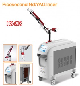 Trẻ hóa da nhanh theo chiều dọc Picosecond Nd Yag Laser