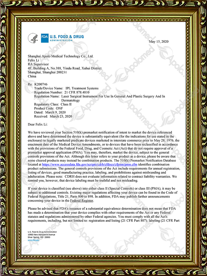 IPL-TREATMENT-FDA认证 1