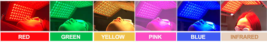 MULTI-COLORS OF PDT LED LIGHT THERAPY 2