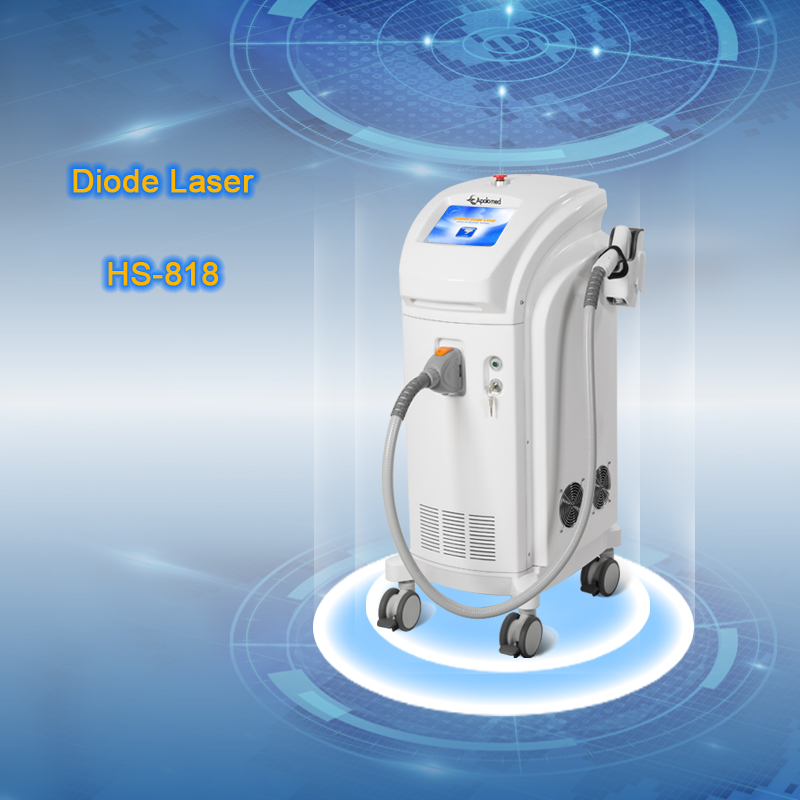 Low price for Hifu Machine For Personal Face Care -
 Apolomed Beauty 1600w high power 808nm Diode laser hair removal machine – Apolo