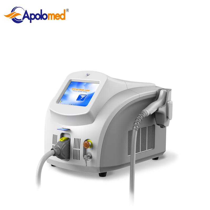 Factory Outlets Nd Yag Laser Handpiece For Tattoo Removal -
 Apolo portable 1600w 12*14mm diode laser hair removal beauty machine – Apolo