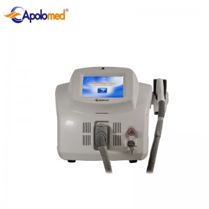 Apolo portable 1600w 12*14mm diode laser hair removal beauty machine