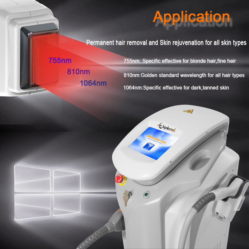 Manufacturing Companies for 810 Diode Laser Hair Removal - 1200W