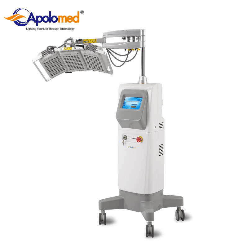 Factory Cheap Facial Skin Treatment Microdermabrasion System -
 Apolomed PDT LED RED and BLUE machine model HS-760 – Apolo